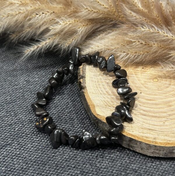 Bracelet "Dissipation" en Hématite