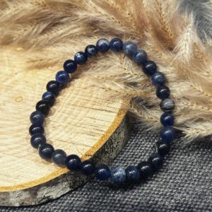 Bracelet "Maîtrise de soi" en Sodalite