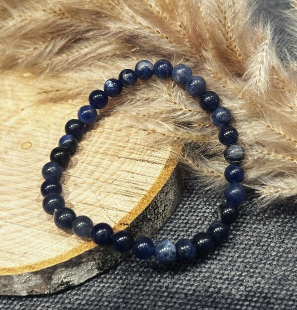 Bracelet "Maîtrise de soi" en Sodalite