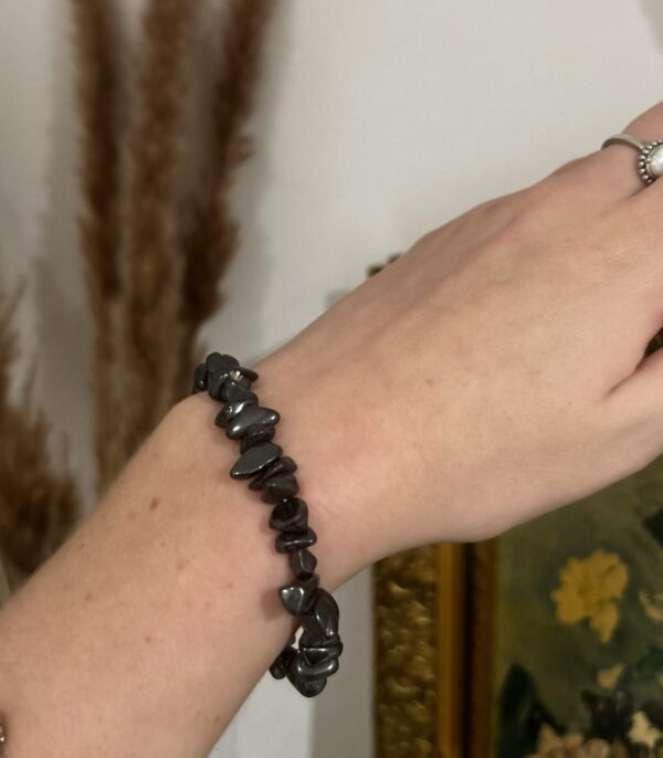 Bracelet "Dissipation" en Hématite – Image 2