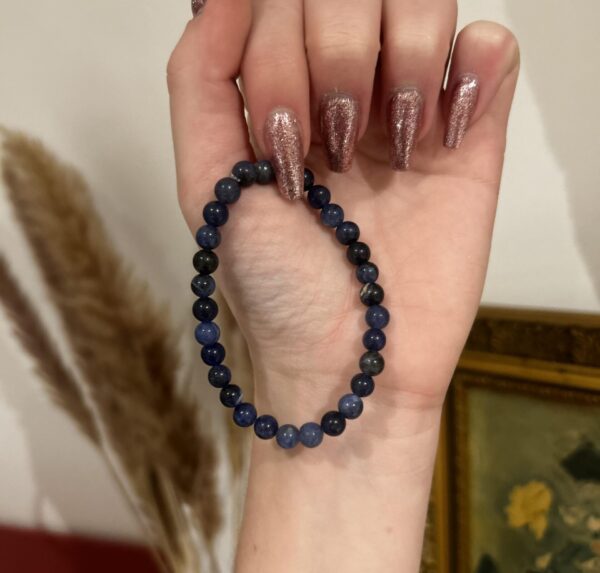 Bracelet "Maîtrise de soi" en Sodalite – Image 2