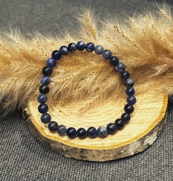 Bracelet "Maîtrise de soi" en Sodalite – Image 3