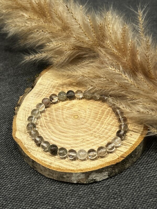 Bracelet "Confiance en soi" en Quartz Fantôme