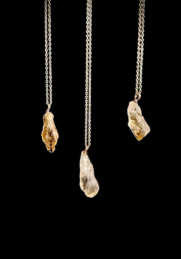 Collier "Prospérité" en Citrine
