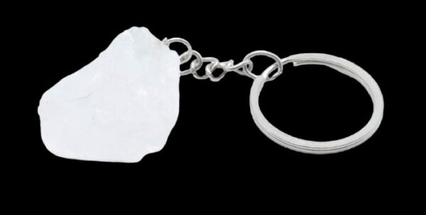 Porte-Clés Cristal de Roche brut